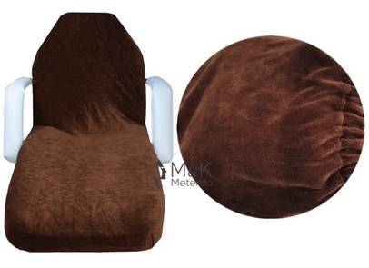 Stoelhoes velours 210 x 100cm Donker Bruin