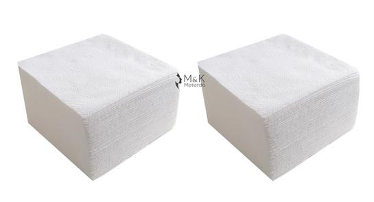 Handdoek  Bioafbreekbaar met bloemmotief 70x50cm, 100stuks