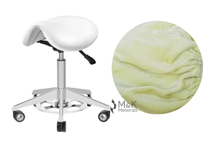 Olive Velours hoes voor tabouret zadelzit Olive Velours hoes voor tabouret zadelzit